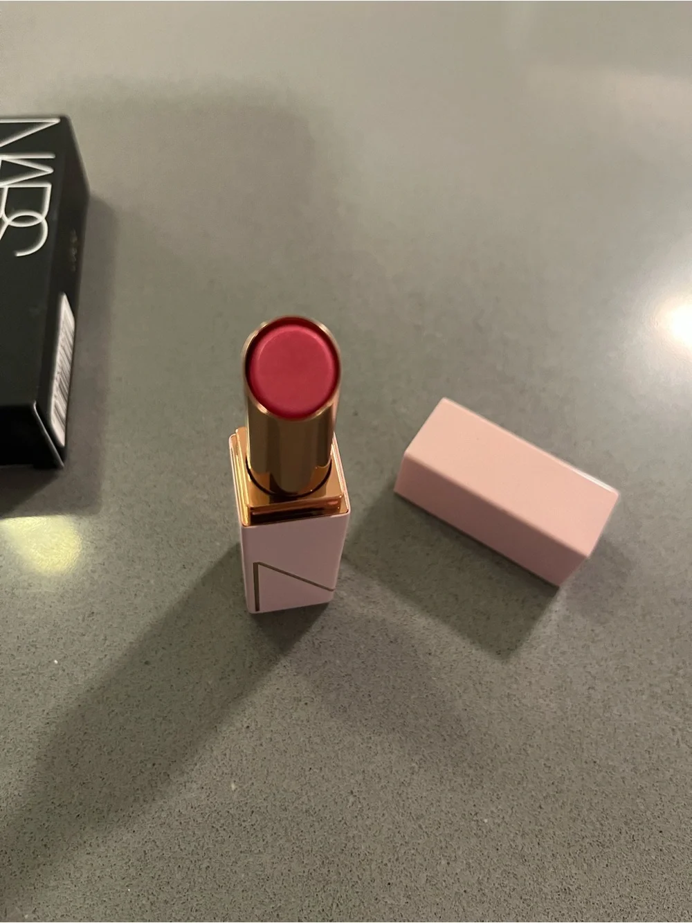 NARS Afterglow Lip Balm Orgasm 777 Hydrating Pink Shimmer Balm-NIB